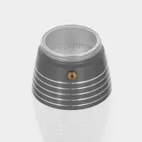 Кофеварка гейзерная Magistro Moka, на 3 чашки, 150 мл, алюминий, серая
