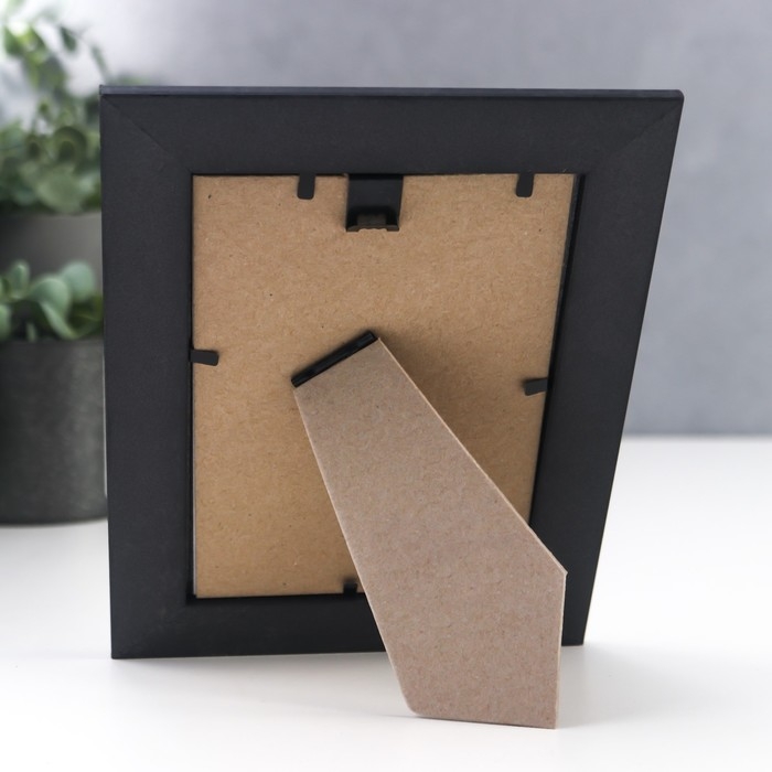 Фоторамка пластик 10х15 см темный орех (782) Фоторамка пластик 10х15 см темный орех (782)