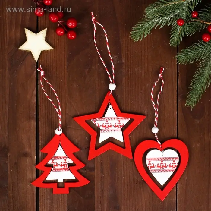 Елочная игрушка, МИКС Елочная игрушка, МИКС