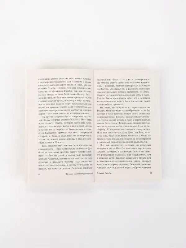 Книга &laquo;Великий Гэтсби&raquo;, Фрэнсис Скотт Фицджеральд