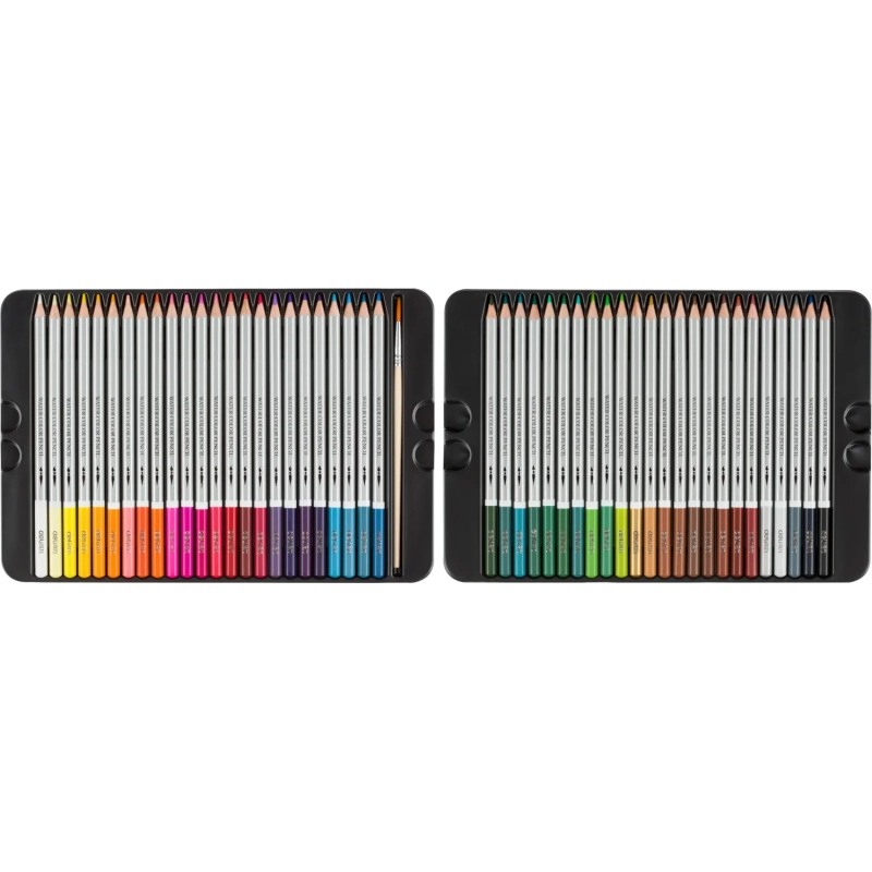 Карандаши акварельные Deli липа 48 цв/наб мет.кор. 6523