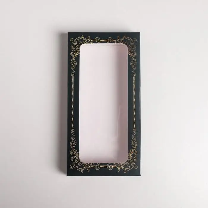Коробка для шоколада, кондитерская упаковка, «Винтаж», с окном, 17.3 х 8.8 х 1.5 см Коробка для шоколада, кондитерская упаковка, «Винтаж», с окном, 17.3 х 8.8 х 1.5 см