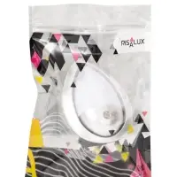 Ночник RISALUX &laquo;Светлячок&raquo; с датчиком освещения, 3 LEDх1 Вт, 10 см, 220 В, серебряный