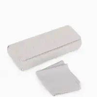 Футляр для очков Июнь2502 15,5*6*3 см, магнит, серый