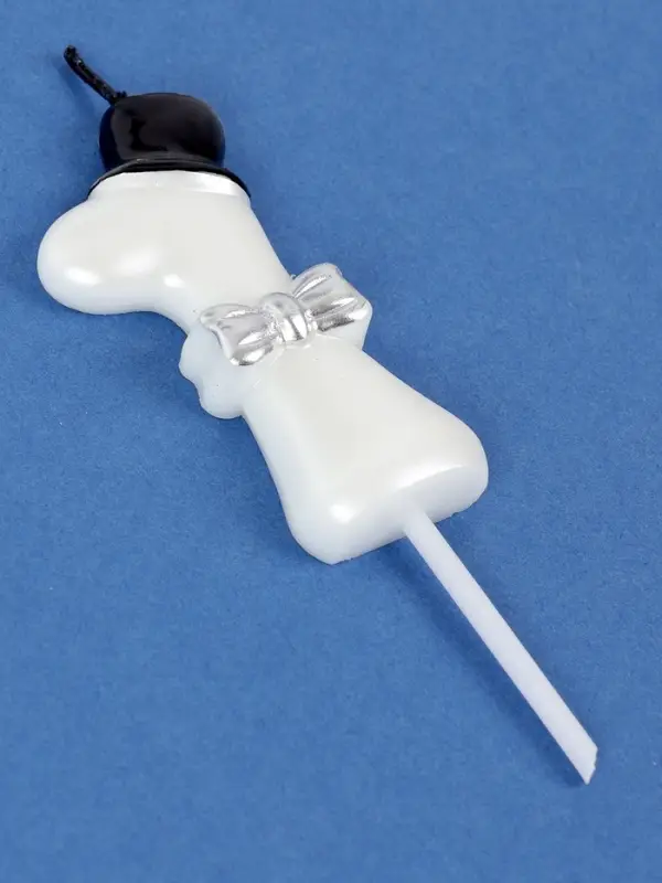 Свеча для торта «Джентельмен», цифра 1, белая Свеча для торта «Джентельмен», цифра 1, белая