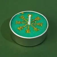 Свеча чайная &laquo;Новогодняя&raquo;, d = 4 см, МИКС