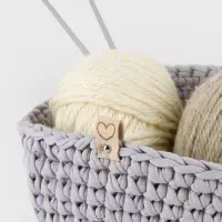 Набор бирок с кнопкой &laquo;Детский&raquo;, 5&times;1.5 см, 10 шт., разноцветный