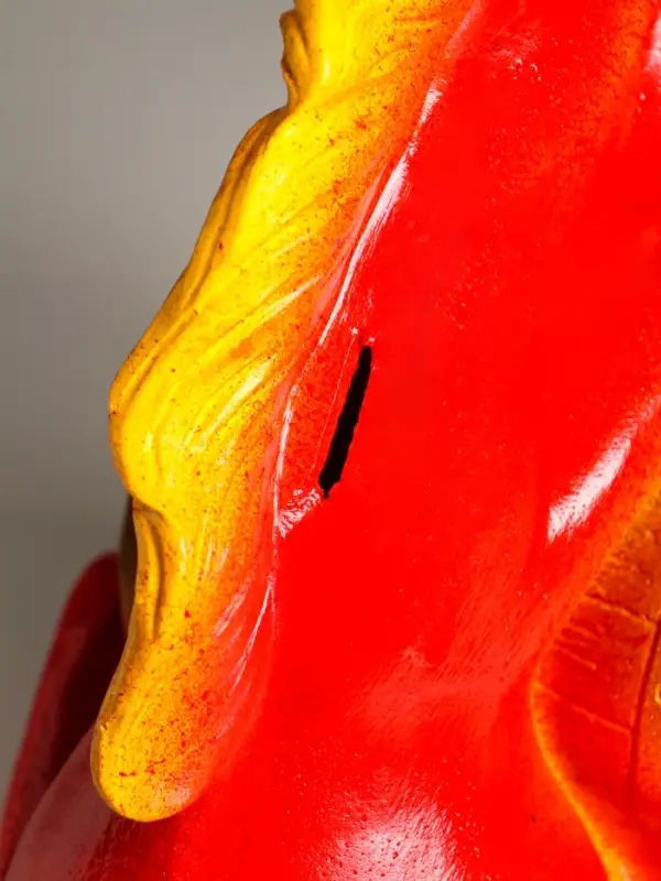 Копилка "Конь с сундуком" 27х18,5х23,5 см, цветной, гипс