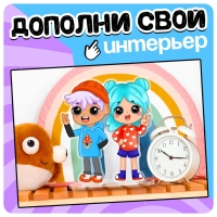 Фигурка на подставке «Токи боки: Друзья» с наклейками, акриловая, 8,5 см