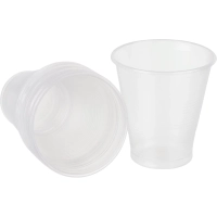 Стакан одноразовый 300мл прозр., для хол/гор., бюджет, КОМУС ПП 50шт/уп