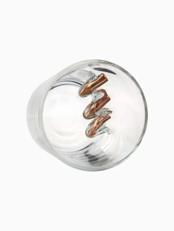 Стакан граненый с пулей &laquo;Непробиваемый&raquo;, для виски, 250 мл