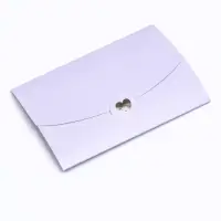 Конверт для подарочного сертификата, с тиснением, лаванда, 10.5&times;7 см