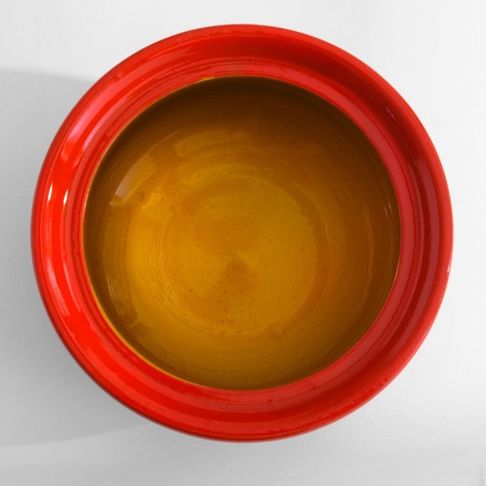 Чайница, 11х9 см, хохлома