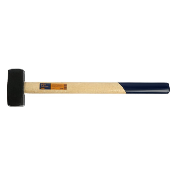 Кувалда кованая ТУНДРА, удлиненная деревянная рукоятка, 3 кг Кувалда кованая ТУНДРА, удлиненная деревянная рукоятка, 3 кг