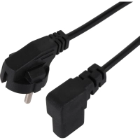 Кабель комп - розетка 220V EU (угол-угол) 3m, iOpen <ACE021R-3.0M