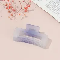 Краб для волос &laquo;Хали матовый&raquo; прямой, 10.5&times;4.5 см, микс