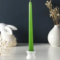 Свечи конические ароматизированные 2,2х24 см (набор 4 шт) 50 гр, 8 ч, ландыш