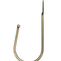 Крючок для штор ТУНДРА KS011, однорожковый, цвет бронза, 2 шт Крючок для штор ТУНДРА KS011, однорожковый, цвет бронза, 2 шт
