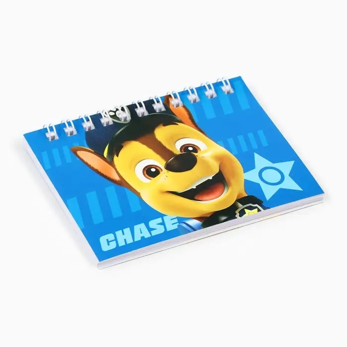 Блокнот А7, 28 л., набор 4 шт., &laquo;Щенячий патруль&raquo;