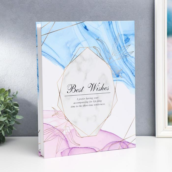 Фотоальбом на 400 фото 10х15 см Фотоальбом на 400 фото 10х15 см "Цветной мрамор и линии" в коробке МИКС 33,5х27,5х5,5 см