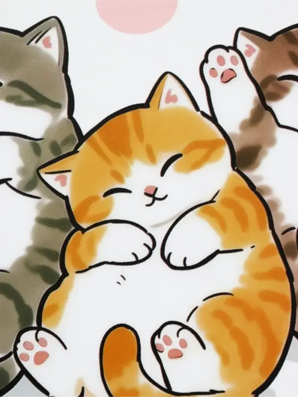 Коврик под миску &laquo;Счастье есть&raquo;, 43&times;28 см