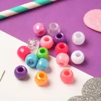 Манжеты для волос «Ники», набор 20 шт., +/- 3 шт., классика, 1.1×1.1 см, МИКС