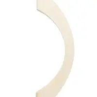 Дверная ручка из липы №18, 32х9х26 см