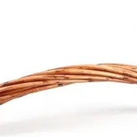 Корзина плетёная для хранения Numa, с ручкой, лоза, коричневая, набор 2 шт.