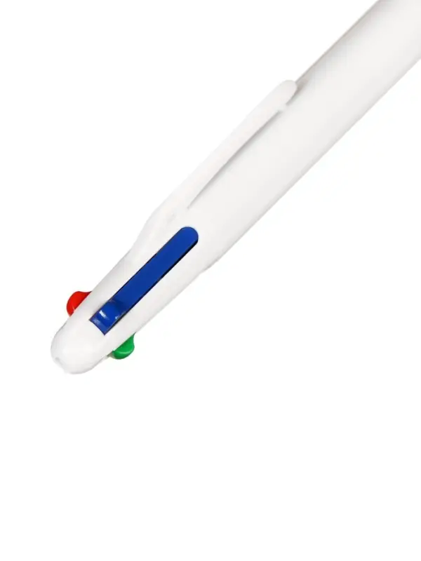 Набор шариковых ручек Calligrata, 4 штуки, автоматические, 4-х цветные, резиновый упор, МИКС