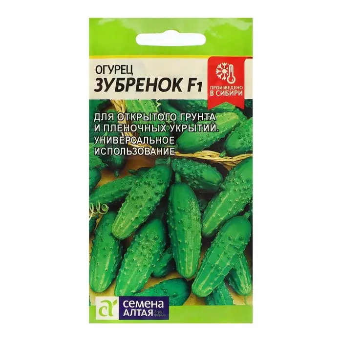 Семена Огурец Семена Огурец "Зубренок", F1, 0,3 гр.