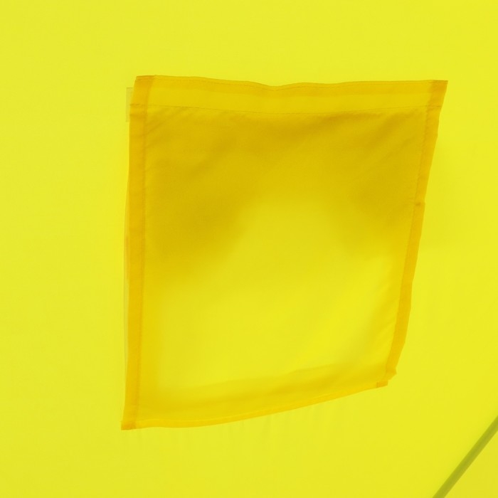 Палатка зимняя Helios "Куб", 1.5 х 1.5 м, цвет жёлтый/серый (HS-WSC-150YG)