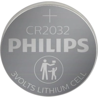Батарейка Philips CR2032-2BL/CR2032P2/51 литиевые 2шт/уп