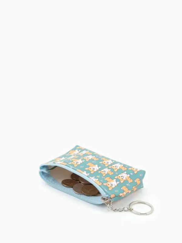 Кошелёк детский &laquo;Корги&raquo;, монетница, на молнии 10.5&times;2.5&times;8 см, МИКС