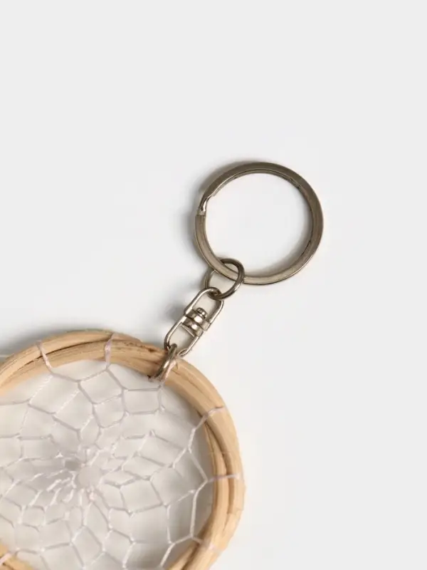 Брелок &laquo;Ловец снов&raquo;, 17 см, белоснежный