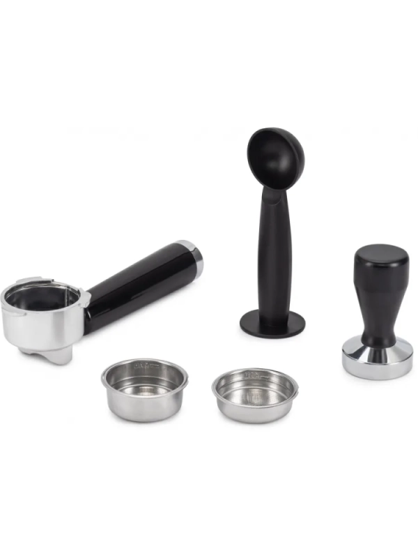 Кофеварка рожковая HEM-9990 серебристый