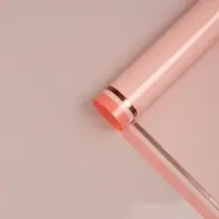 Пленка для цветов, "Двойная кайма", пудровый, 57х57&plusmn;2 см