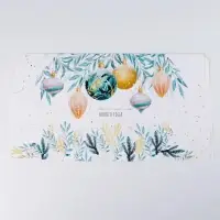 Складная новогодняя коробка-конфета «Акварельный новый год», 14×22×8 см
