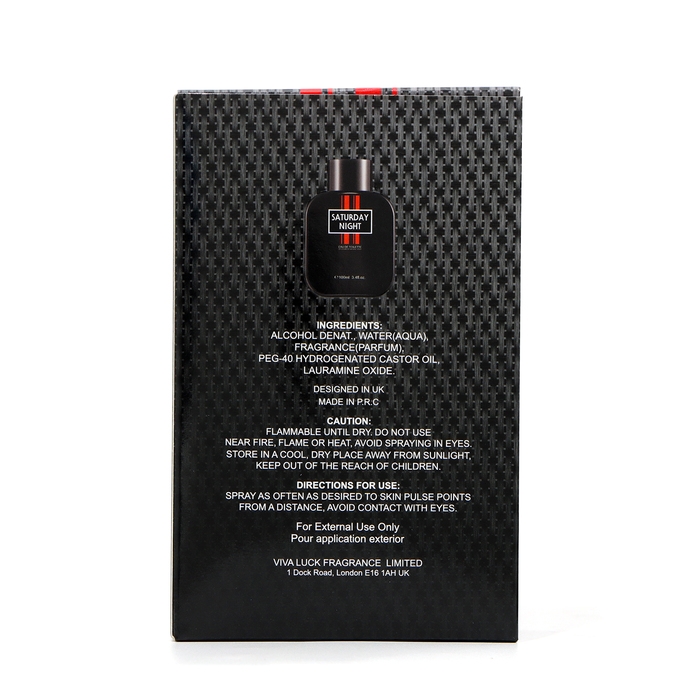 Туалетная вода мужская Saturday Night, 105 мл Туалетная вода мужская Saturday Night, 105 мл
