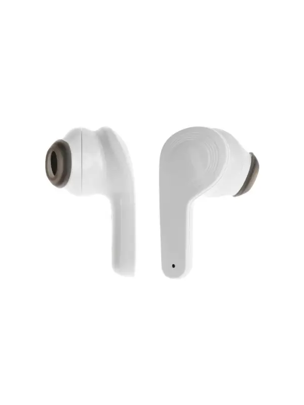 Наушники беспроводные KM12, TWS, вкладыши, Bluetooth 5.0, 30/200 мАч, белые в прозрачном кейсе