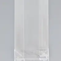 Пакет полипропиленовый фасовочный, прямоугольное дно, прозрачный, 9&times;5&times;19 см