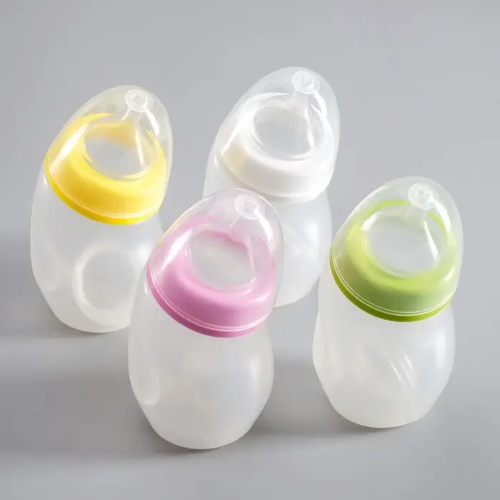 Набор для вскармливания животных DIIL, бутылочка 180 мл, 2 соски и ёршик, цвет МИКС