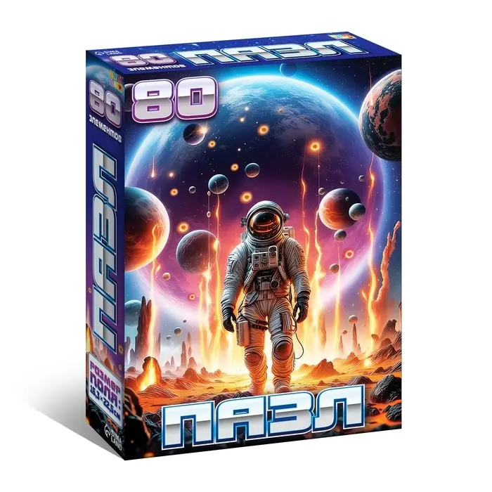 Пазл "Таинственный космос", 80 элементов