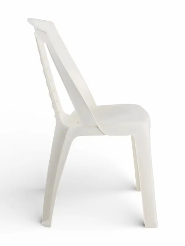 Стул садовый Decorona DeRiviera, 49.5&times;50&times;88 см, пластиковый, белый