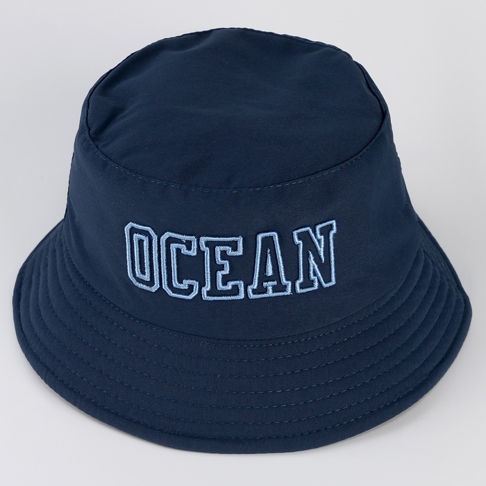 Панама детская для мальчика Ocean, цвет синий, р-р 54 Панама детская для мальчика Ocean, цвет синий, р-р 54