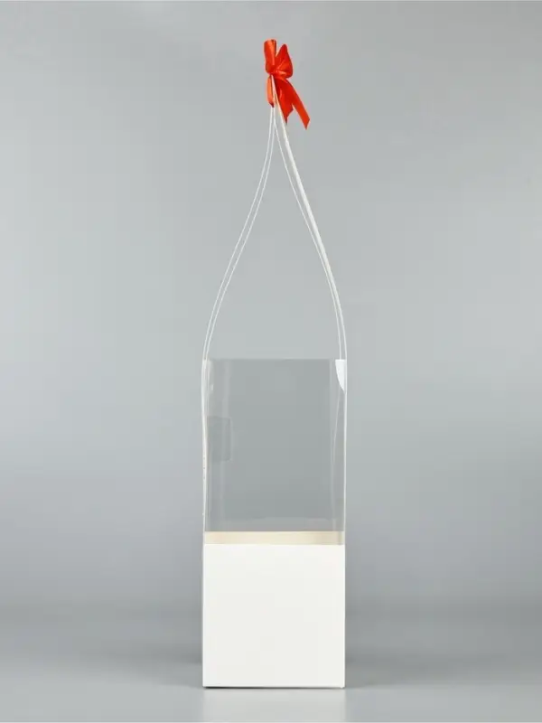Коробка для цветов складная &laquo;С любовью&raquo;, 10&times;45&times;10 см