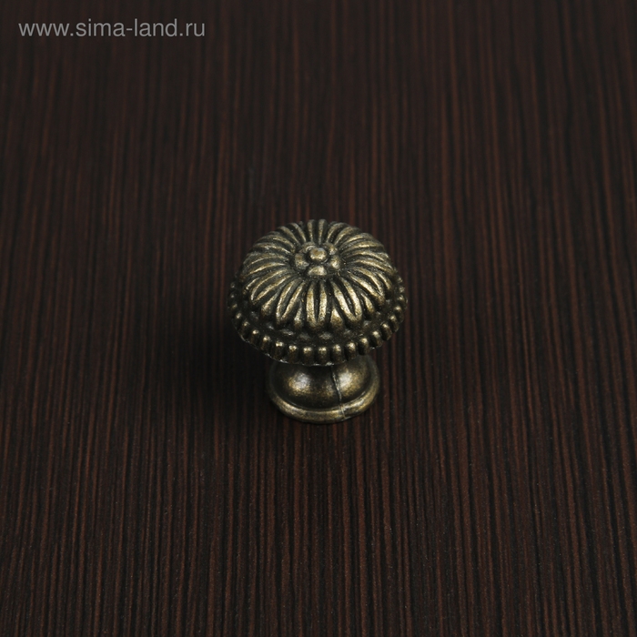 Ручка кнопка VINTAGE 006, цвет бронза, 8 шт TMP Ручка кнопка VINTAGE 006, цвет бронза, 8 шт TMP
