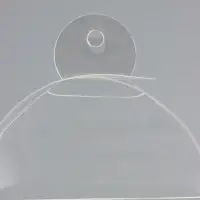 Складная прозрачная коробка из PVC, для упаковки подарков, 7×7×7 см