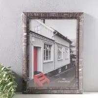 Фоторамка пластик формат А4 см "Моррис" тёмно-коричневый 29,8х25х2 см