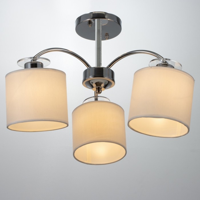 Люстра 6591173/3 E27 40Вт хром 52х52х28 см BayerLux