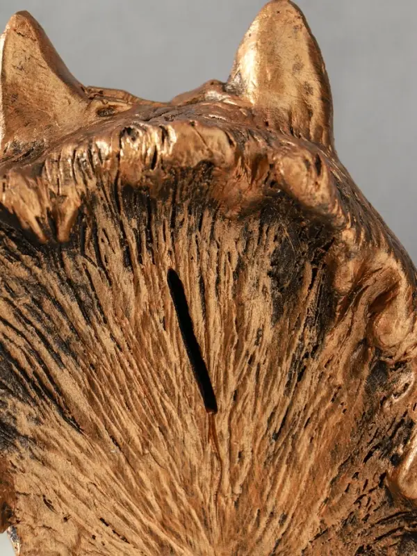 Копилка Копилка "Волки (пара)" 14х26 см, бронза